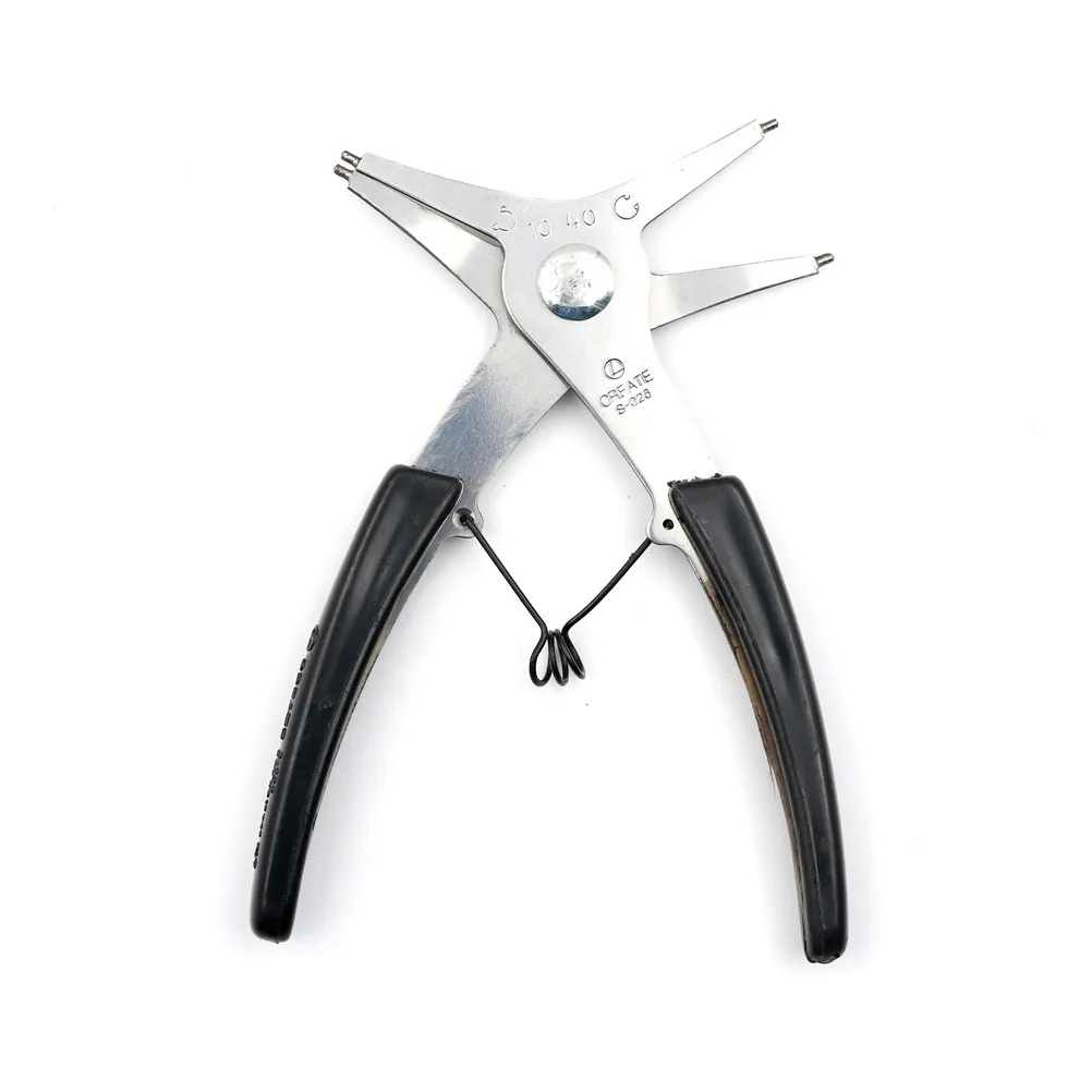 

145*80mm Multifunction 2-in-1 DIY Snap Spring Ring Circlip Removal Install Plier Tool Kit