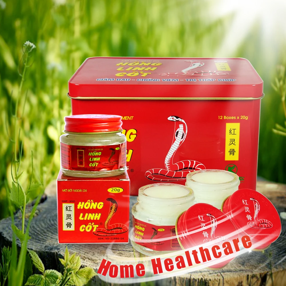 Вьетнамский бальзам с змеиным ядом "Hong Linh Cot" (Хон Линь Кот ...