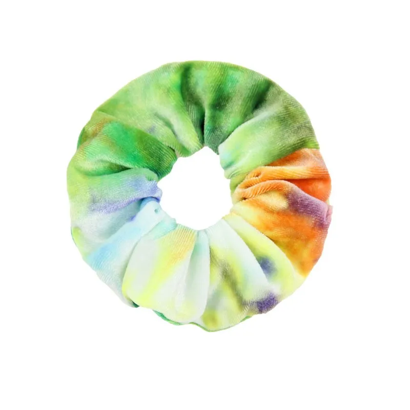 Gomas Para El Cabello De Terciopelo Teñidas Con Lazo Gomas Para El Cabello De Terciopelo Teñidas Con Lazo