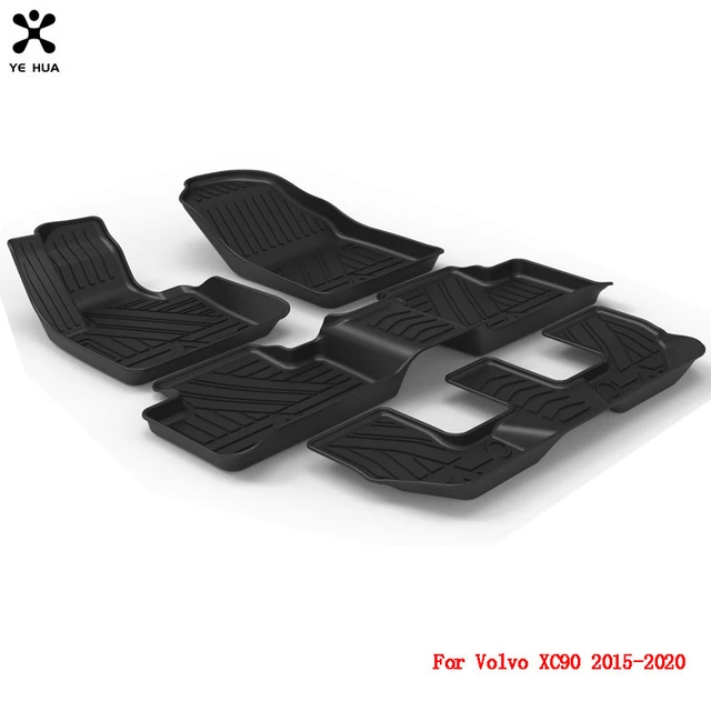 All-Weather Floor Mats for Volvo XC90 3D Rubber Floor Liner