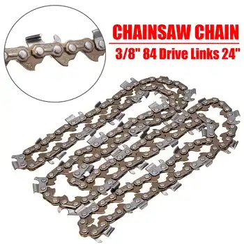 

MTGATHER 24" Chainsaw Chain 3/8" 84 Drive Link Shape Blade Saw Chain For Semi Chisel Tooth Wood Cutting Chainsaw Parts