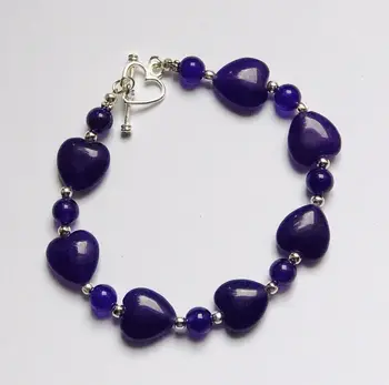 

Stunning Purple Heart Quartz Bracelet