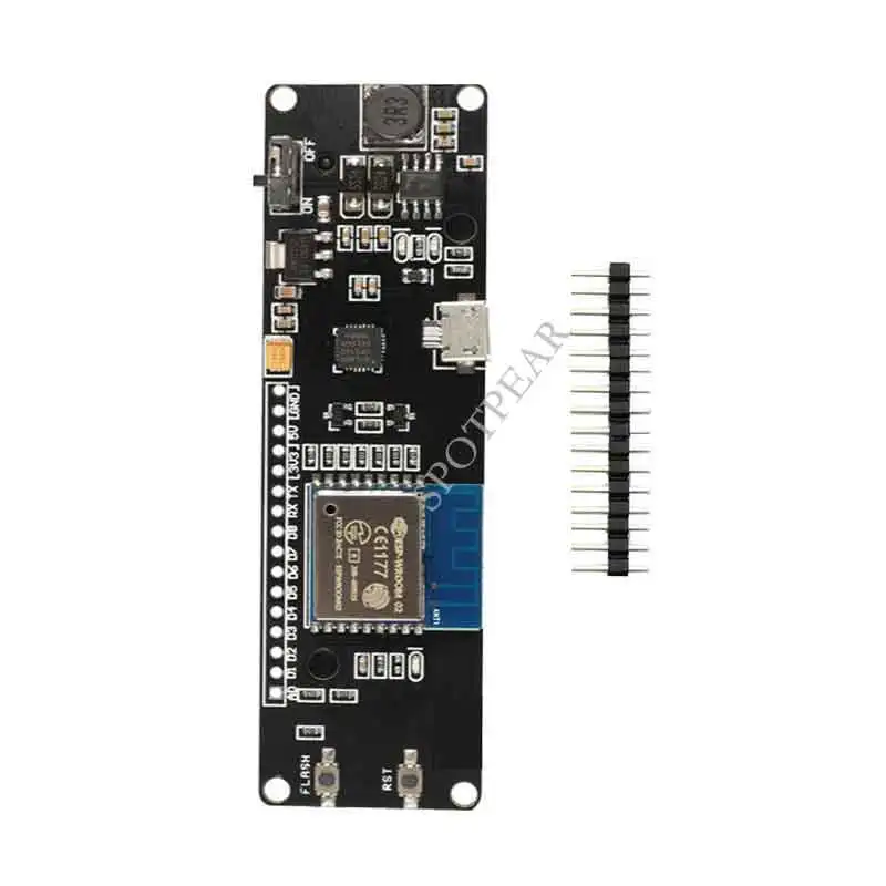 ESP8266 ESP WROOM-02 ̴ WiFi   18650 ͸  