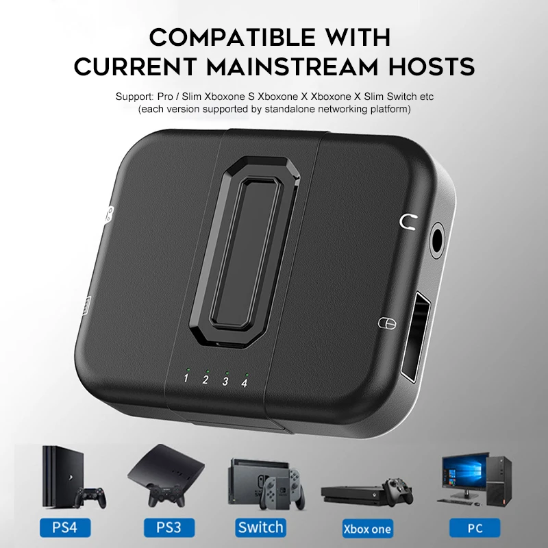 Конвертер для клавиатуры и мыши портативный конвертер мобильных игр USB-адаптер