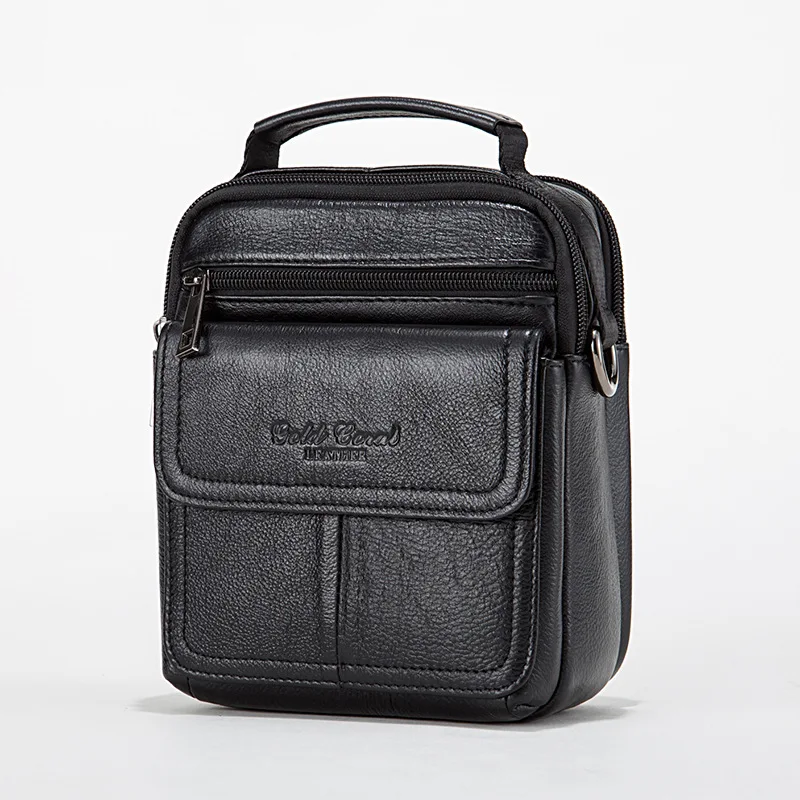 

South Korea Dual Purpose Flip First Layer Cowhide Leather Single-shoulder Bag First Layer Leather Shoulder-bag Shoulder Bag