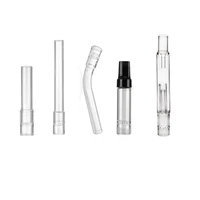 Accessory Long Short Replacement Glass Stem for arizer solo 2 air 2 70mm 110mm bent Straight glass 1