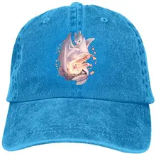 TSDFCLight-Fury& Magic-кристаллы бейсболка Регулируемая Персонализированная Джинсовая Шляпа для папы