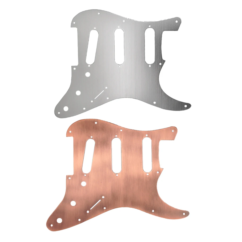 Durable SSS Aluminium Alloy Electric Guitar Pickguard Protector DIY