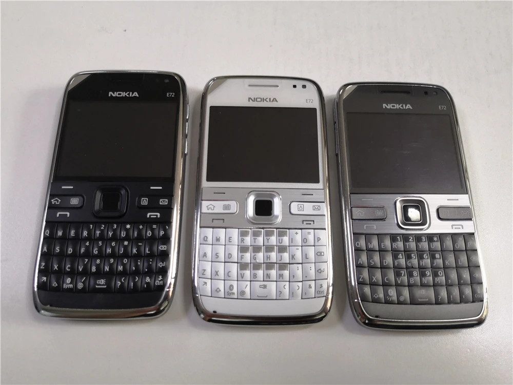 backmarket phones Original Nokia E72 Mobile Phone 3G Wifi 5MP Unlocked Used NO Hebrew keyboard Cellphone English Russian Arabic keyboard apple refurbished iphone