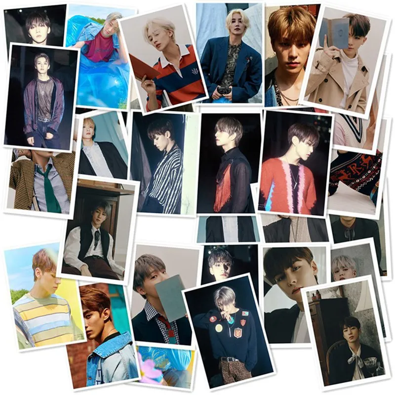 40 шт./компл. KPOP альбом Seventeen самодельные Бумага ЛОМО карта фото плакат Фотокарта