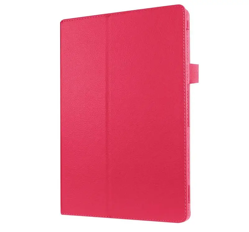 rose red Кожаный чехол для asus z300c, умный чехол для asus Zenpad 10 Z300 Z300CL Z300CG 1", чехол для планшета - Цвет: rose red