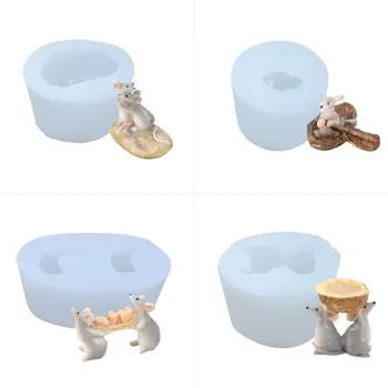 

Money Fortune Cartoon Mouse Decor Silicone Resin Mold Epoxy Resin Jewelry Making Mold