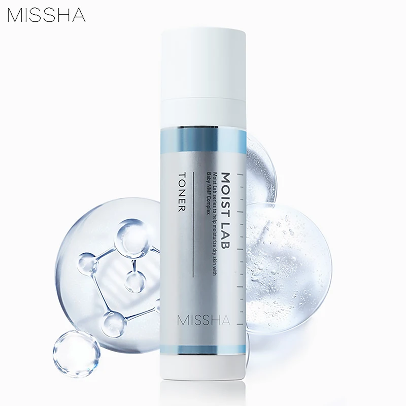 

MISSHA Moist Lab Toner 130ml Korean Brightening Facial Toner Moisturizing Face Serum Shrink Pores Oil Control Whitening SkinCare