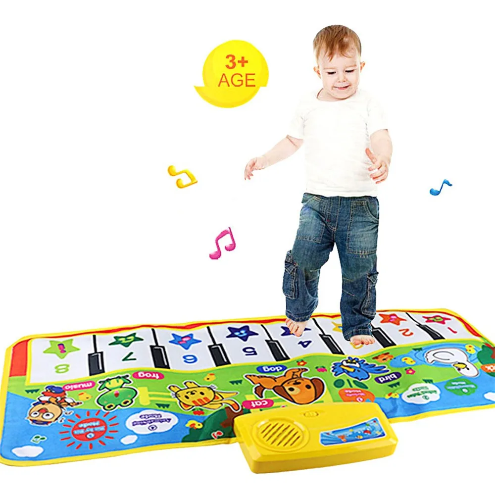 

Baby Piano Music Play Mat Multifunctional music blanket toy Singing Gym Carpet Mat Crawling Blanket Kids Gift educational toys
