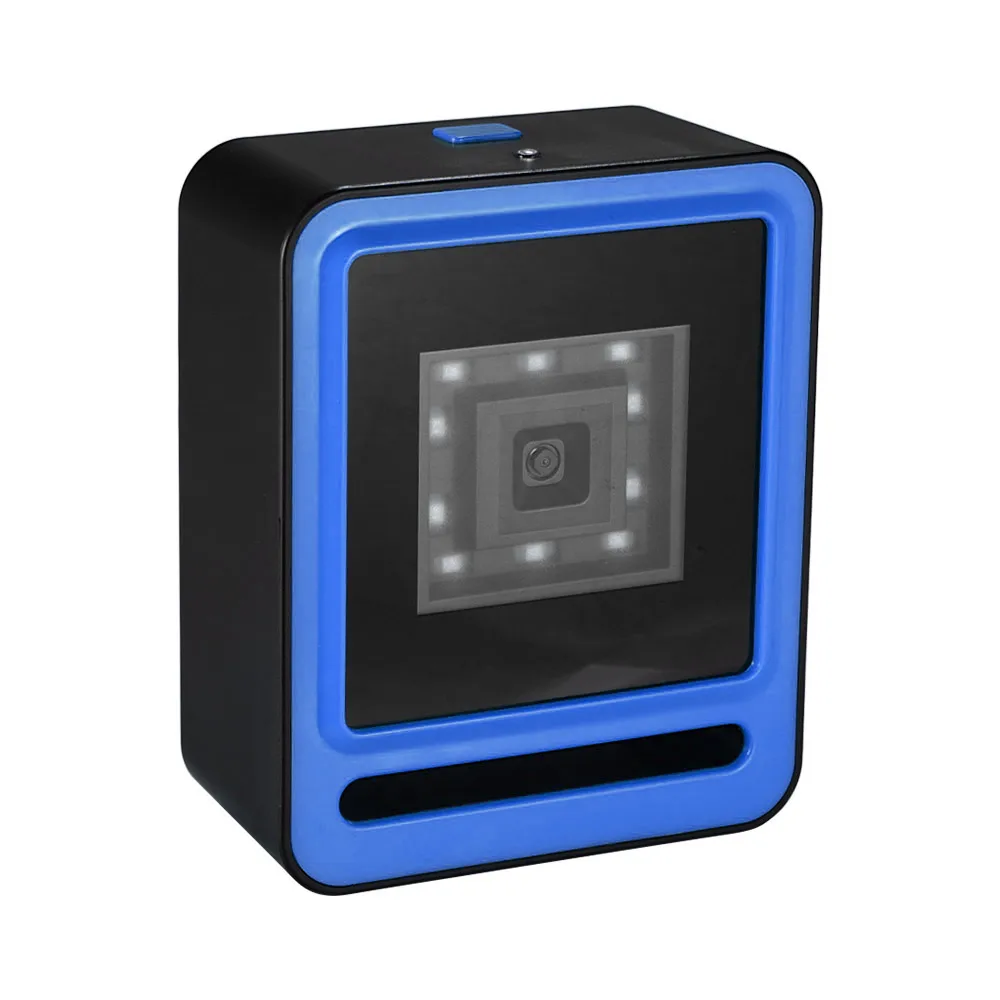 Aibecy Hands-free USB проводной 1D 2D QR сканер баркодера Настольный многонаправленный считыватель штрих-кодов для супермаркет, розничная торговля