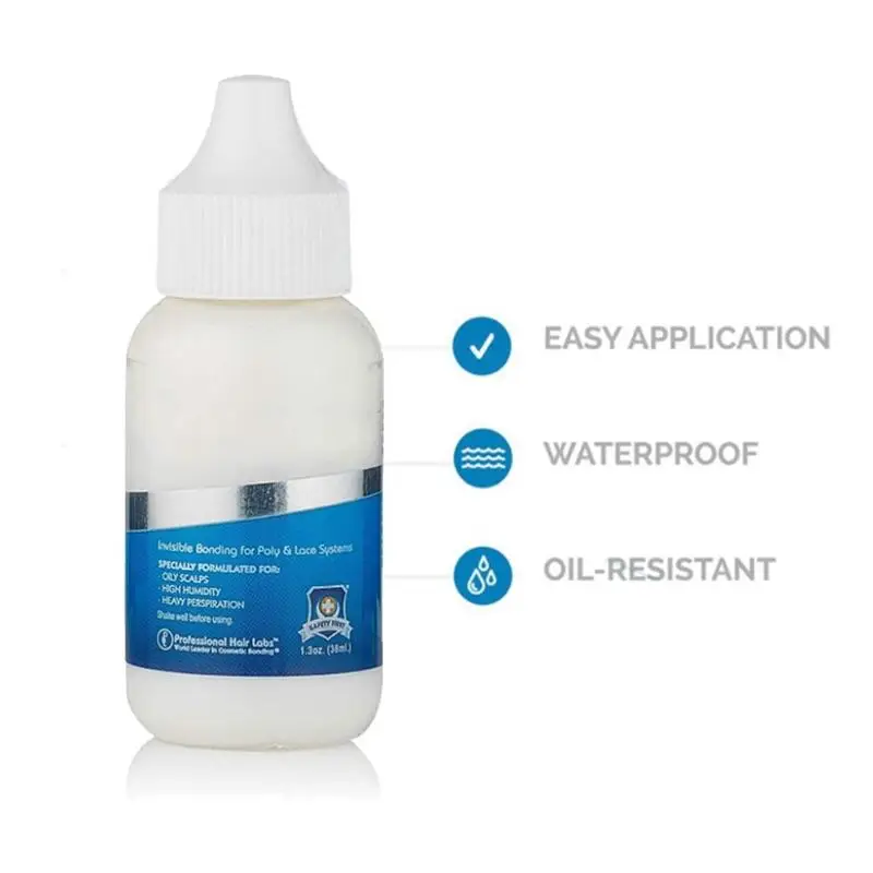 Жидкий невидимый клей для парика 45 мл удаления клея жидкость склеивания парик