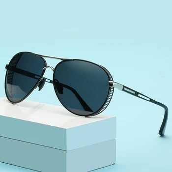 

Mens Polarized Sunglasses Alloy Frame Glasses Fashion Casual Classic Sun Glasses UV400