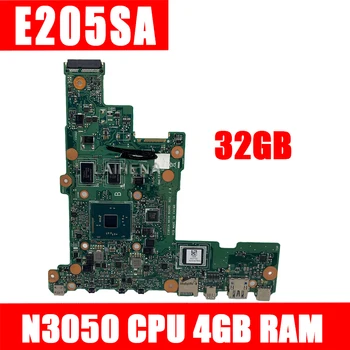 

LAIHENA E205SA Laptop motherboard for ASUS E205S E205SA Test mainboard N3050 CPU 4GB RAM 32GB