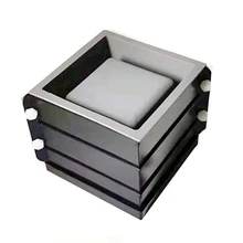  DIY 4 inch Sqaure Concrete Flower Pot Silicone Mold Succulent Planter Silicone Mold Homemade Succulent Plant Pot Molds 