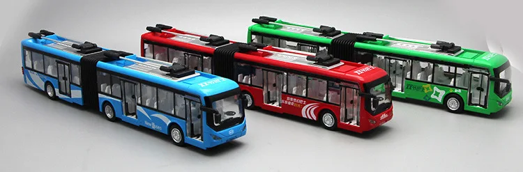 Jiaye Cs0133 двойной электрический транспорт автобус китайский голос сплав звук и светильник ВОИН детская игрушка автомобиль