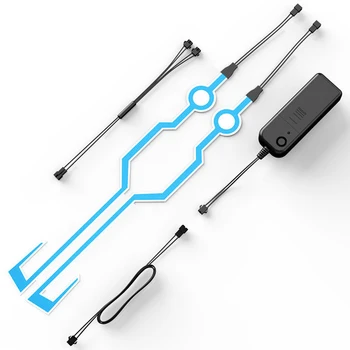 

ABS Turn Signal Light Strip 380x35mm Accessories Bicycle Replacement Durable