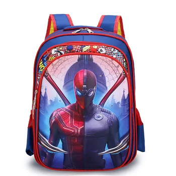 

Disney frozen Spider-Man Children bag school backpack boys girls Elsa cartoon kindergarten baby bag shoulder Primary student bag