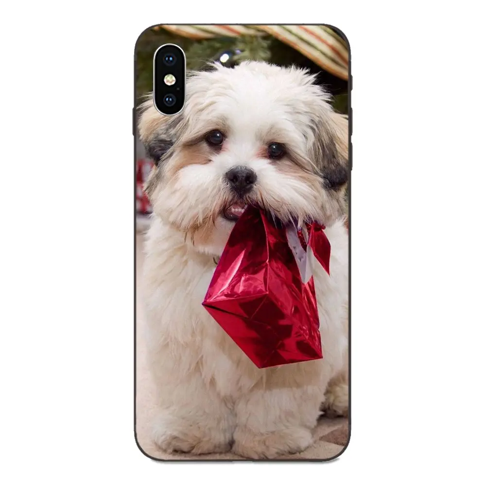 Shih Tzu Shitzu Собака Щенок мягкий Кап Coque для Huawei Mate 9 10 20 P8 P9 P10 P20 P30 Lite Mini Play Pro P smart Plus Z - Цвет: as picture