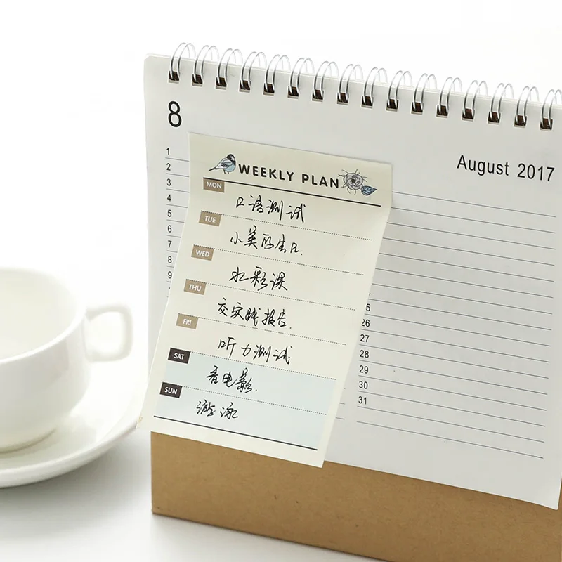 60Sheets Creative Desktop Plan Book Notepad Sticky Note Tearable Notes Book Schedule Note Paper 60Sheets Creative Desktop Plan Book Notepad Sticky Note Tearable Notes Book Schedule Note Paper