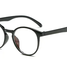 Новые унисекс ретро круглые плоские зеркальные очки художественные классические очки для чтения металлические дикие очки для отдыха без градуса очки для чтения