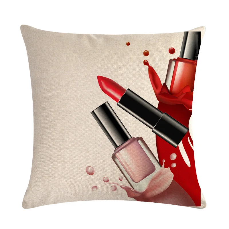 Новая косметика серия наволочек для подушек декоративное хлопковое белье Подушка для дивана подушки - Цвет: 5