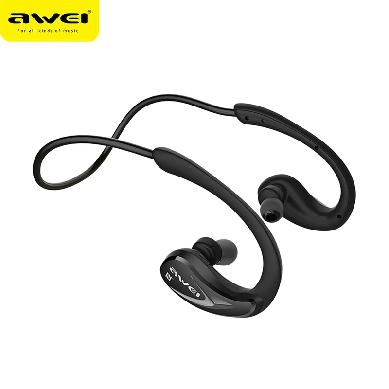НОВЕЙШИЕ Наушники Awei A880BL 2020 спортивные наушники с басами беспроводные Bluetooth 4 0