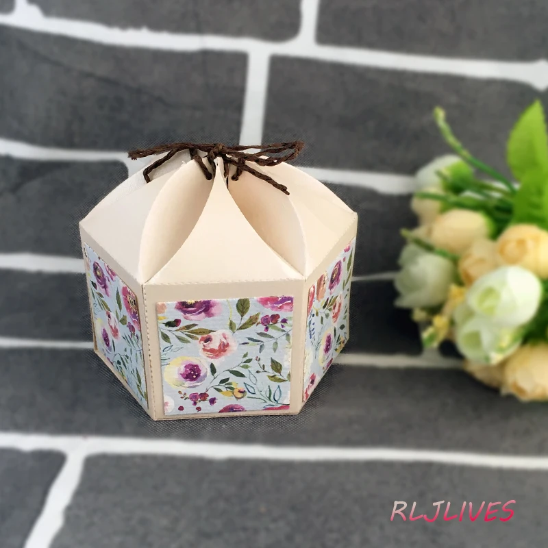 

Gift Box Metal Cutting Dies Stencils for DIY Scrapbooking Stamp/photo album Decorative Embossing DIY Paper Cards