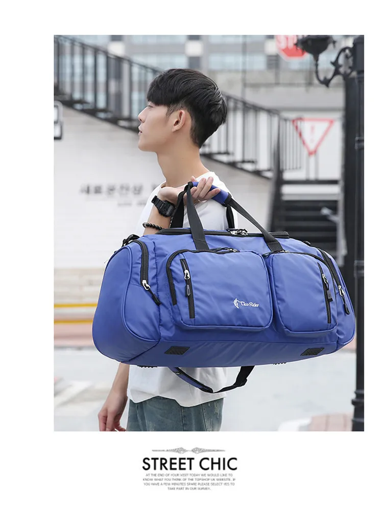 Travel Bag Portable Large Capacity Luggage Bag Male Waterproof Short-distance Travel Bag Outdoor Sports GYM Bag XA153K