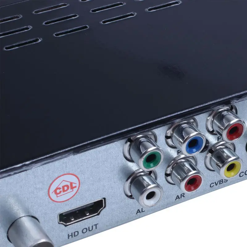 Розничная 1080P DVB-T2 цифровой эфирный вещательный конвертер приемник ТВ коробка ЕС Plug