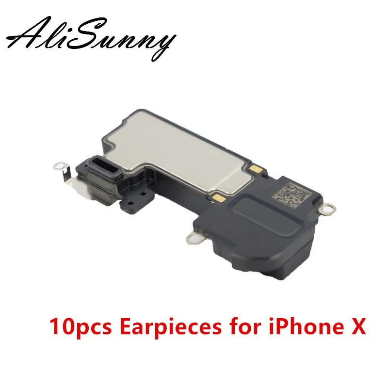 AliSunny 10 шт наушники с гибким кабелем для iPhone X XR XS звуковые колонки запасные