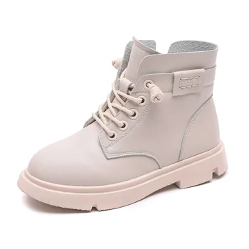 

Children's Boots British style retro Martin boots short boots boys girls casual handsome fashion trend autumn and winter 2020