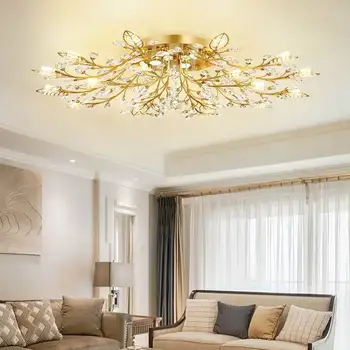 

Creative Gold & Black Body Blade LED Ceiling lamp Residential & Commercial & Office Ceiling Lights Lighting fixtures