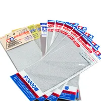 Tamiya Finishing Abrasives Sandpaper Sanding Sponge Sheet Set For DIY Plastic Doll Military Model Kit Building Tool 1
