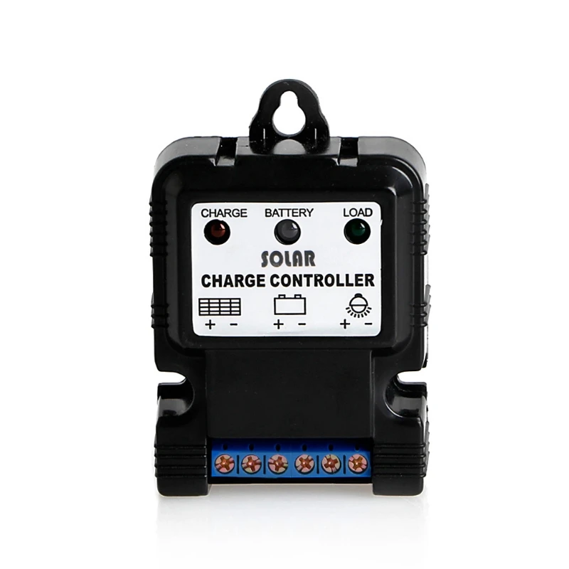 

6V 12V 10A IP30 PWM Auto Solar Panel Charger Controller Battery Charger Regulator