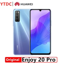 Original New HuaWei Enjoy 20 Pro Cell Phone 6.5 inch 22.5W Supper Charger Main Camera 48.0MP 4000mAh Battery 90Hz Full Screen