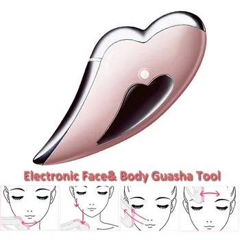

Portable Electric Scraping Chinese Guasha Facial Plate Body Massager Face Gua Sha Massage Spa Beauty Equipment Face Lifting