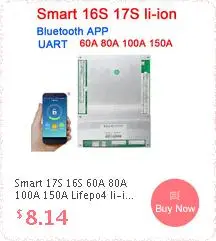 Умная Bluetooth 5 S-16 S 40A 80A 100A 150A литий-ионная Lipo Lifepo4 LTO литиевая батарея Защитная плата BMS APP 6S 7S 8S 10S 12s 13s