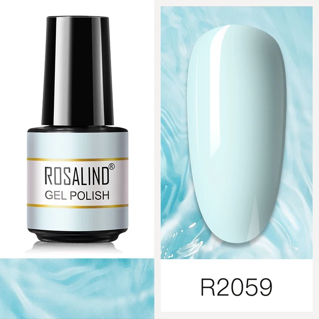 ROSALIND Nail Art 7ML Gel Polish 80 Color For Manicure Design UV Nail Polish Gel Lacquer Soak Off Semi Permanent Gel Nail Polish RAR2059