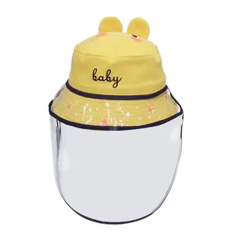 

Kids Dust Cover Full Face Cap Multifunctional Hat Children Anti-UVsaliva PXPA