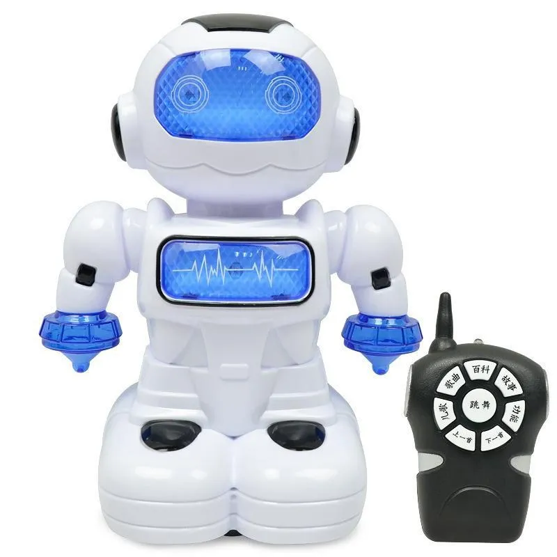 

Children'S Educational Storytelling Flash Dancing Robot Electric T3 Smart Remote Control Robot Boy Model Toy