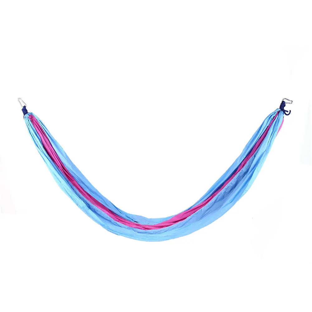 Розовый Nylon Parachute Hammock Portable Single Hammock Parachute Fabric Travel - Цвет: Розовый