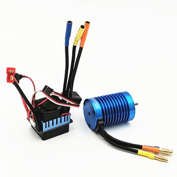 

Brushless Motor 3650 Set Accessories 4370KV F540 for 1/8 1/10 RC Car 9T Boat Model Toy
