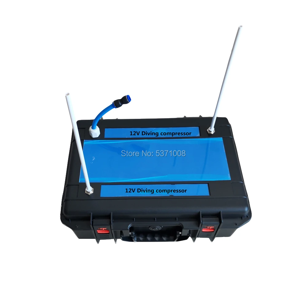 12V кальян с питанием от аккумулятора, система дайвинга, компрессор с оборудованием для подводного плавания