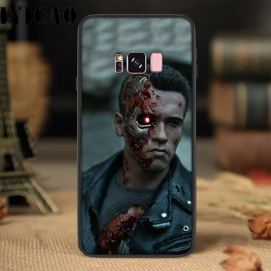 Терминатор Шварценеггер мягкий чехол для samsung A70 A60 A50 A40 A20 A10 Note 8, 9, 10, плюс A10S A20S A30S A40S A50S M20 M30 - Цвет: 3