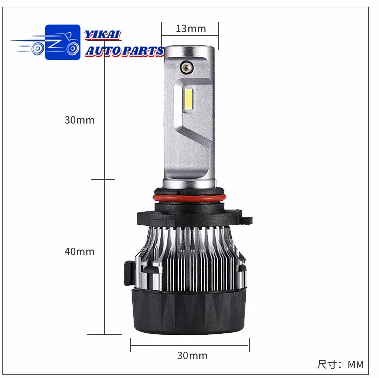 AEN H4 светодиодный H7 H11 H8 HB4 H1 H3 9005 HB3 автомобильные лампы для фар машины 60 Вт 8000LM автомобильные аксессуары 6500K светодиодный туман светильник